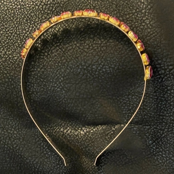 pink Heart Rhinestone Headband. - Picture 10 of 16